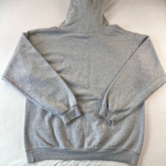 Trump 2020 Keep America Great Gray hooded sweatshirt men’s size Large AAA Tag - Picture 2 of 5